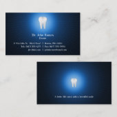 Elegant tandheelkundig Visitekaartje (Voorkant / Achterkant)