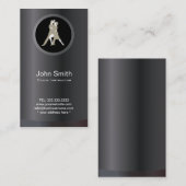 Elegant Tango Dance Lesson Visitekaartje (Voorkant / Achterkant)