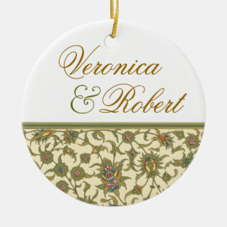 Elegant Tapestry Keepomwille Ornament