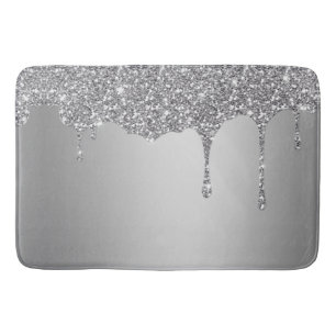 Élégant tapis de bain parties scintillant