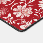 Élégant tapis de bureau floral (Coin)