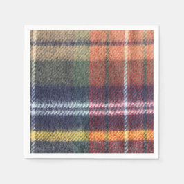 Elegant Tartan Paper Napkin Servet
