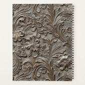 Élégant taupe en cuir (Dos)