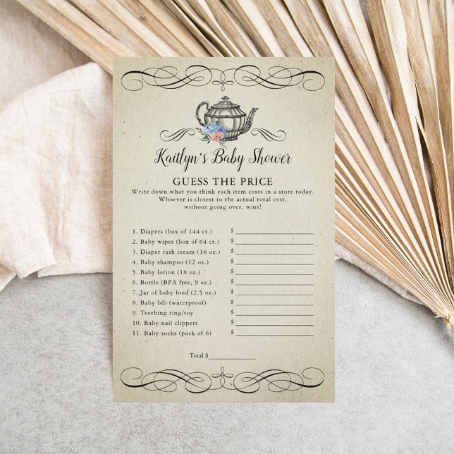 Elegant  Tea Party | BABY SHOWER (Creator heeft geüpload)