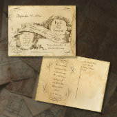 Elegant Tea Sred Save the Dates Ann Aankondigingskaart