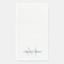 Elegant Teal Monogram