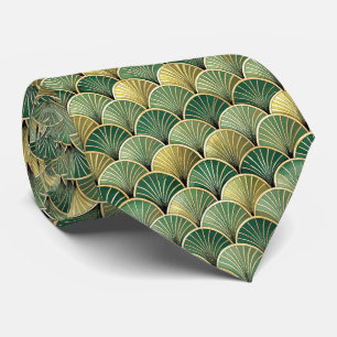 Elegant tegel Art Deco patroon Stropdas