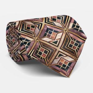 Elegant tegel Art Deco patroon Stropdas