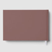 Élégant Terracotta Or Moderne Minimaliste (Verso)
