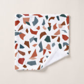 Élégant Térrazzo Marbre Motif de la serviette de b (Gant de toilette)
