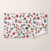 Élégant Térrazzo Marbre Motif de la serviette de b (Serviette à main)