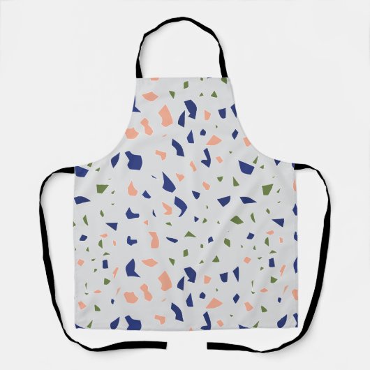 Elegant Terrazzo Schort (Voorkant)