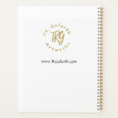 Élégant Texas Bluebonnets Blue Floral Moderne (Dos)