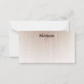 Élégant texte désordonné Bois look Modèle moderne (Dos)