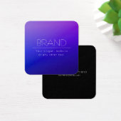 Élégant texte modifiable et couleur violet moderne (Bureau)