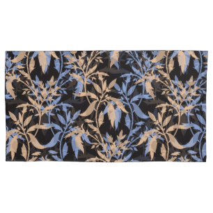 Elegant textielontwerp met ingewikkelde bloemen kussensloop