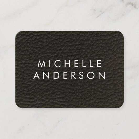 Elegant Texture (Appointment Card) Afsprakenkaartje (Voorkant)