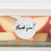 Elegant Thank You Sticker - Small Business Packagi (Apposé)