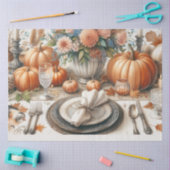Elegant Thanksgiving tissuepapier (Craft)