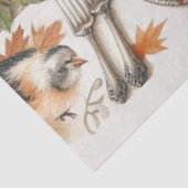 Elegant Thanksgiving tissuepapier (Detail)