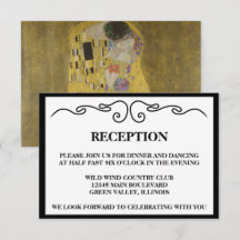 Elegant "The Kiss" weddenschap