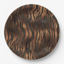 Elegant Tiger Chic Black Bronze Stijlvol