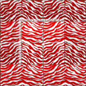 Elegant Tiger Print Fabric Stof (Delen)