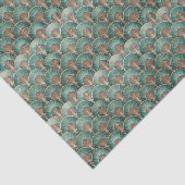 Elegant tiled Art Deco pattern  Tissuepapier (Detail)