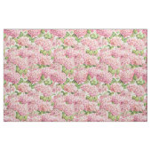 Élégant tissu à motifs floraux d'Hydrangée rose-Bl (Fat Quarter)