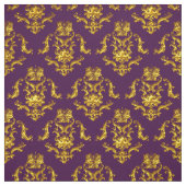 Élégant tissu damassé violet (Échantillon)