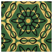 Élégant Tissu de coton vert foncé (Échantillon)