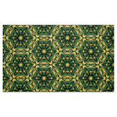 Élégant Tissu de coton vert foncé (Fat Quarter)