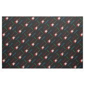 Élégant tissu d'impression de guitare (Fat Quarter)