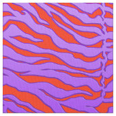 Élégant tissu d'impression de tigre (fermé)