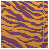 Élégant tissu d'impression de tigre (fermé)
