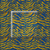 Élégant tissu d'impression de tigre (Carreau)