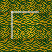 Élégant tissu d'impression de tigre (Carreau)
