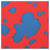 Élégant tissu d'impression de vache (fermé)