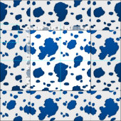 Élégant tissu d'impression de vache (Carreau)
