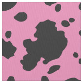 Élégant tissu d'impression de vache (fermé)