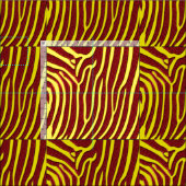 Elégant tissu d'impression Zebra (Carreau)