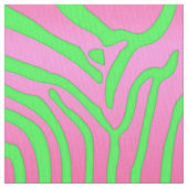 Elégant tissu d'impression Zebra (fermé)