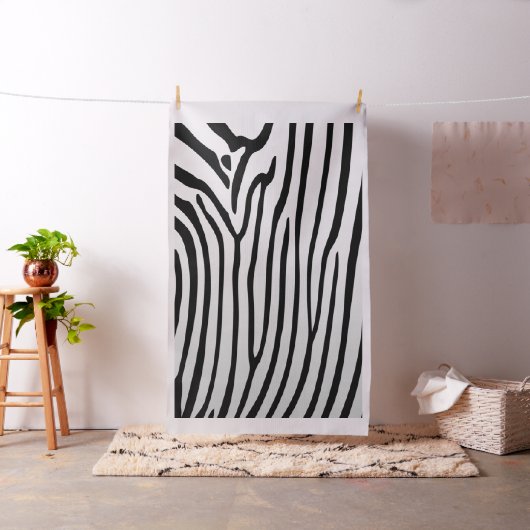Elégant tissu d'impression Zebra (In Situ)