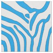 Elégant tissu d'impression Zebra (fermé)