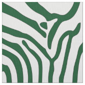 Elégant tissu d'impression Zebra (fermé)