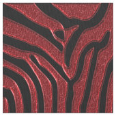 Elégant tissu d'impression Zebra (fermé)