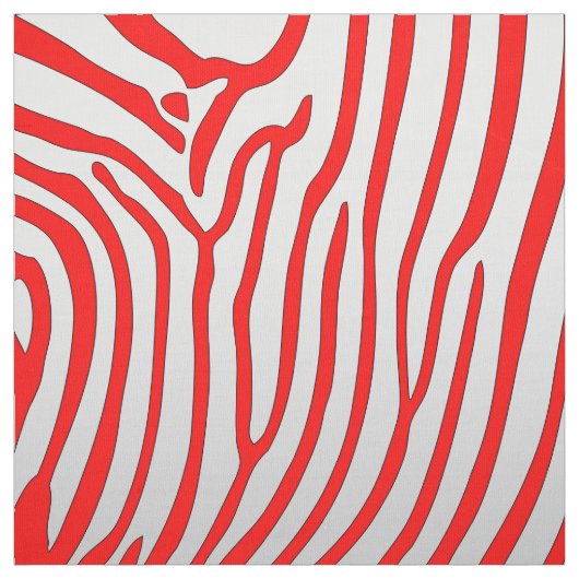 Elégant tissu d'impression Zebra (Échantillon)