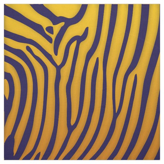 Elégant tissu d'impression Zebra (Échantillon)