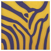 Elégant tissu d'impression Zebra (fermé)