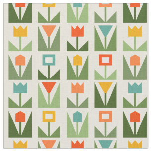 Élégant tissu Motif Abstrait à ressort floral
